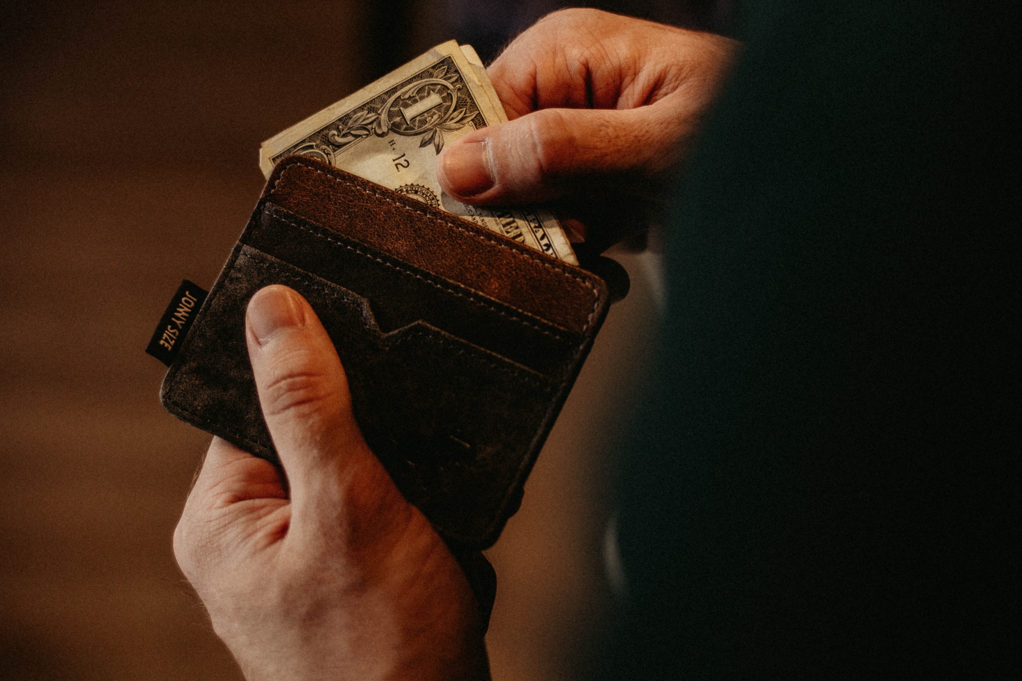 LIFE - wallet with money